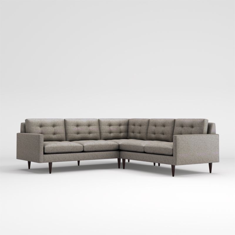 Petrie 2-Piece L-Shaped Midcentury Sectional Sofa - image 0 of 3