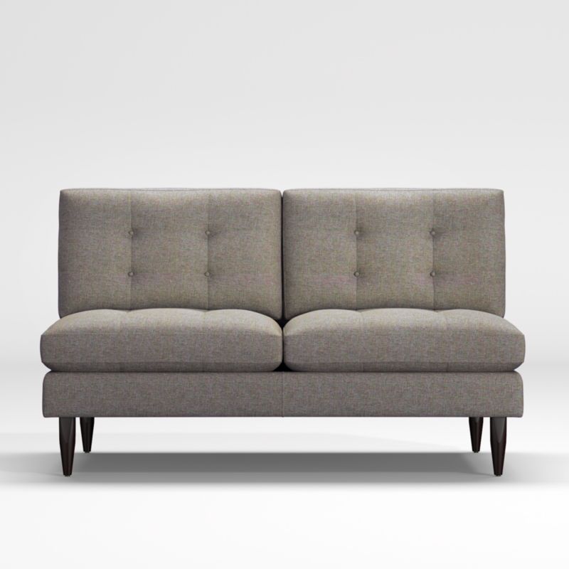 Petrie Midcentury Armless Loveseat - image 0 of 6