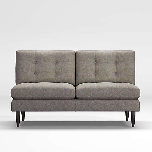 Petrie Midcentury Armless Loveseat