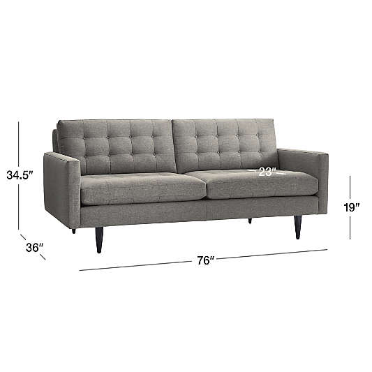 Petrie Midcentury Apartment Sofa