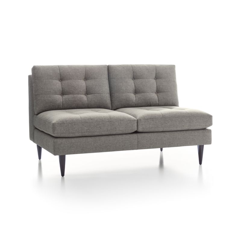 Petrie Midcentury Armless Loveseat - image 3 of 6