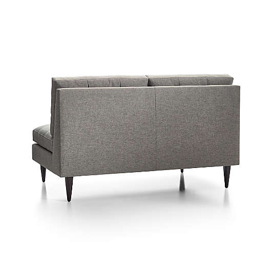 Petrie Midcentury Armless Loveseat