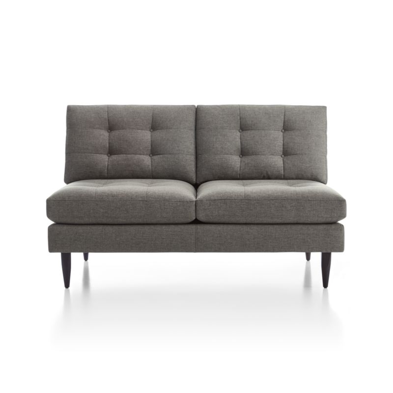 Petrie Midcentury Armless Loveseat - image 2 of 6