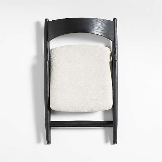 Petrie Black Ash Wood Folding Dining Chair