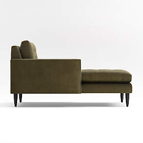 Crate and barrel mid century deals sofa