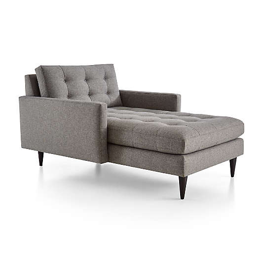Petrie 42" Midcentury Chaise Lounge