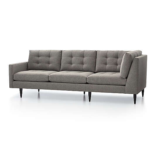 Petrie Midcentury Left-Arm Corner Sofa