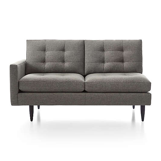 Petrie Midcentury Left-Arm Loveseat Sectional Piece
