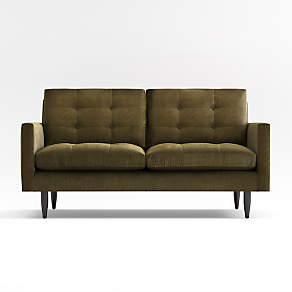 Crate and barrel mid century deals sofa