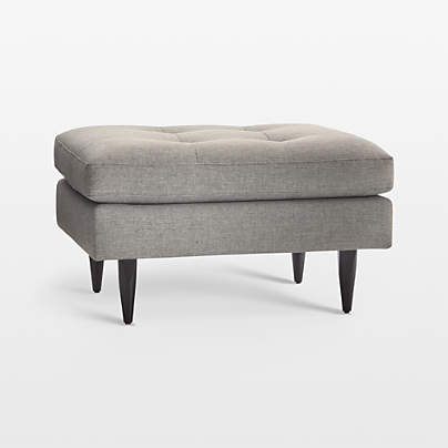 Petrie 34" Midcentury Ottoman