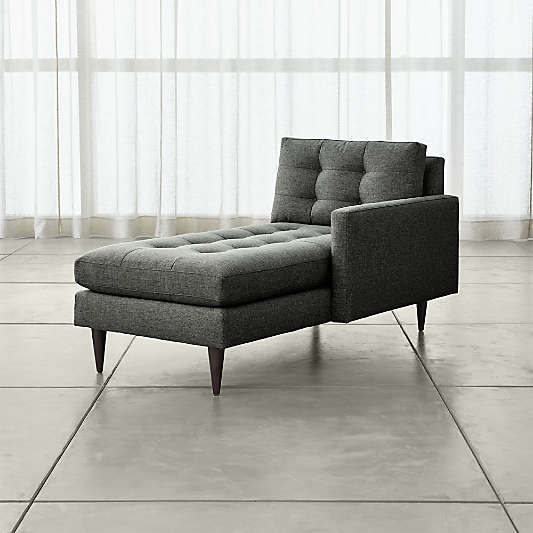 Petrie Right Arm Midcentury Chaise Lounge