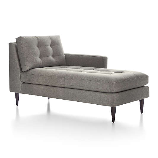 Petrie Midcentury Right-Arm Chaise Lounge Sectional Piece