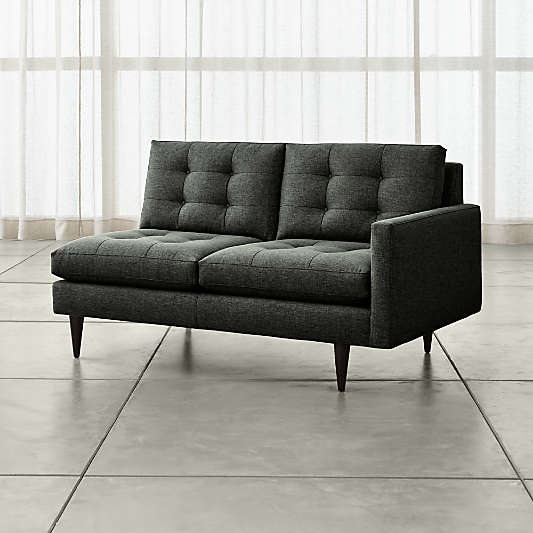 Petrie Right Arm Midcentury Loveseat