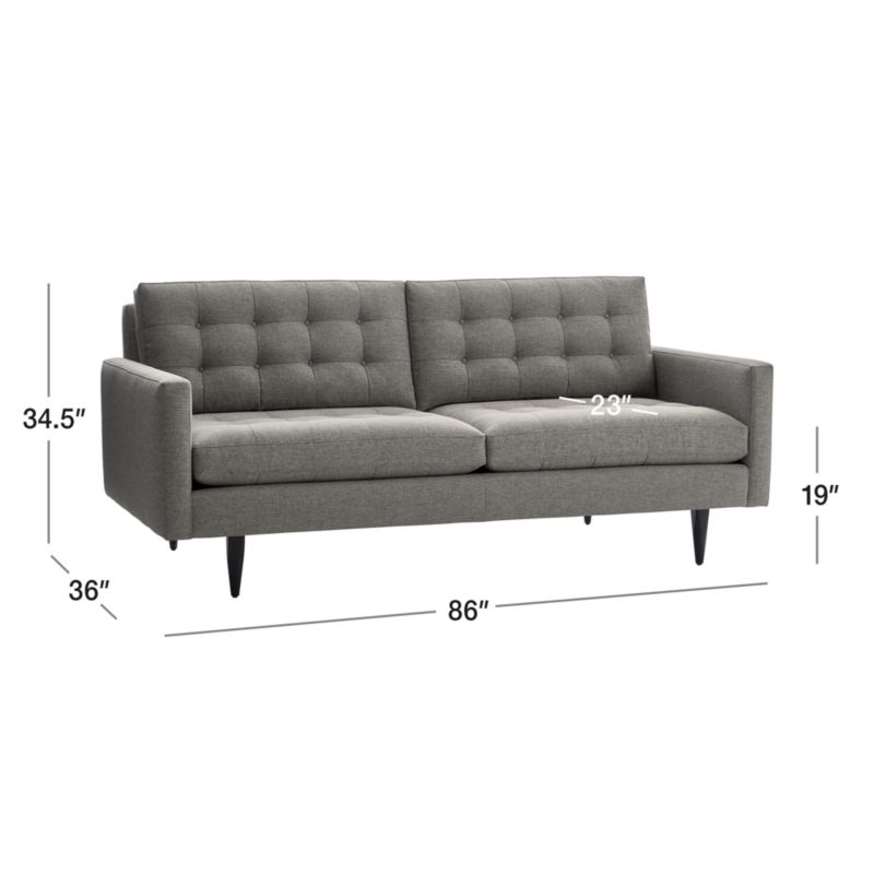 View Petrie Midcentury Sofa - image 2 of 12