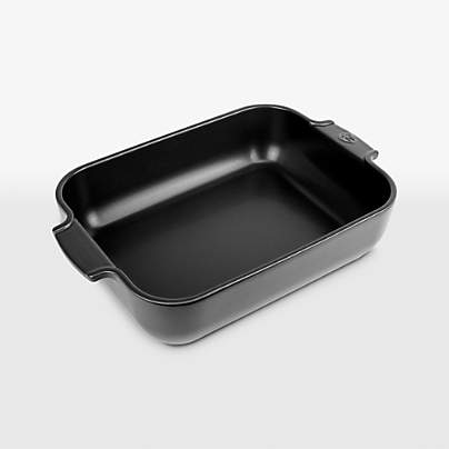 Peugeot ® 12" Black Rectangular Baking Dish