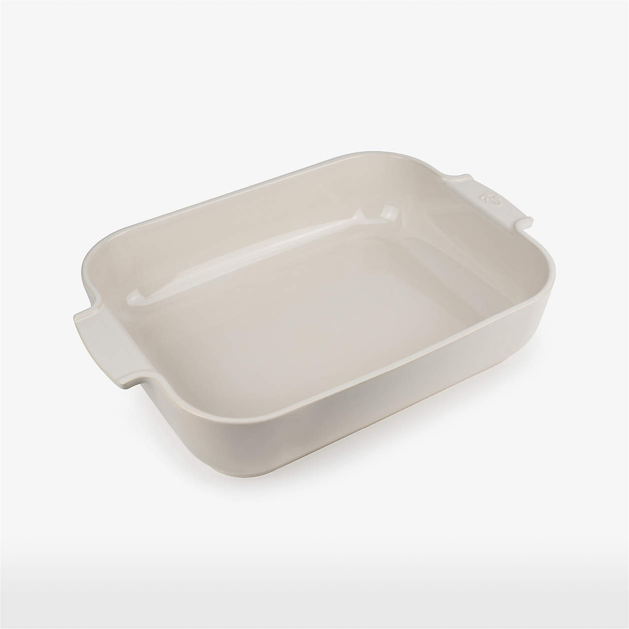 Peugeot 16" Ecru Rectangular Baking Dish Crate & Barrel