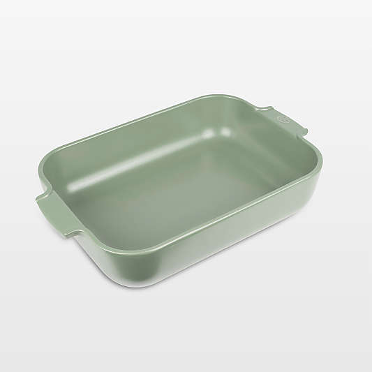 Peugeot Fern Green 12" Rectangular Ceramic Baking Dish