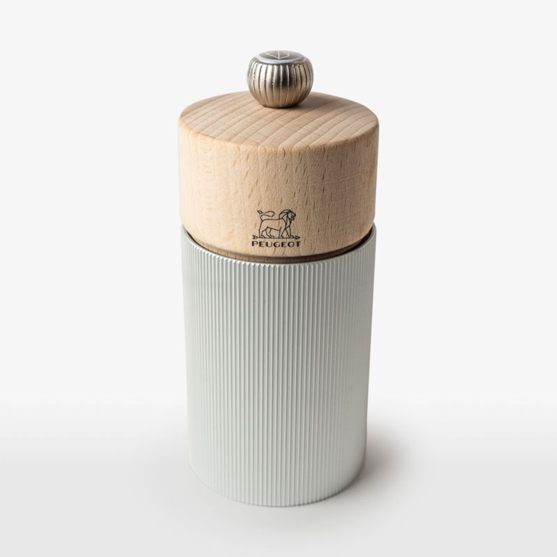 Peugeot Line Natural Salt Mill + Reviews | Crate & Barrel