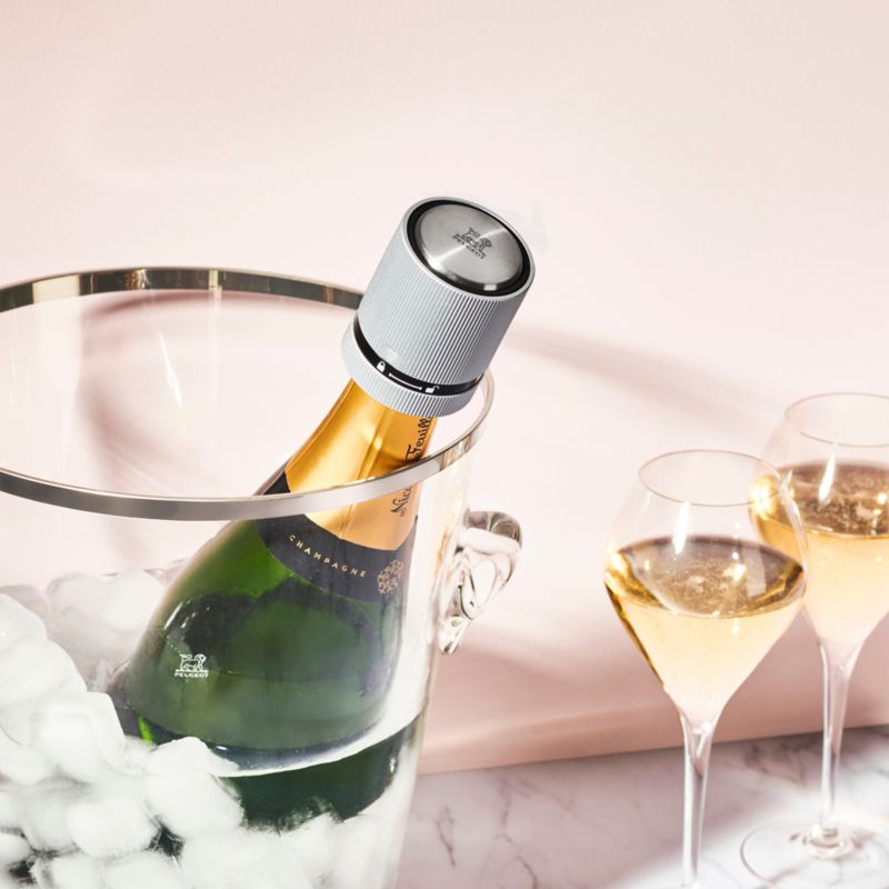 Peugeot Line Aluminum Champagne Stopper - image 1 of 2