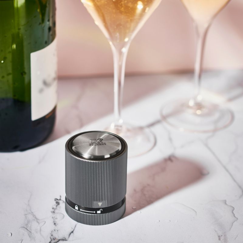 Peugeot Line Carbon Champagne Stopper - image 1 of 2