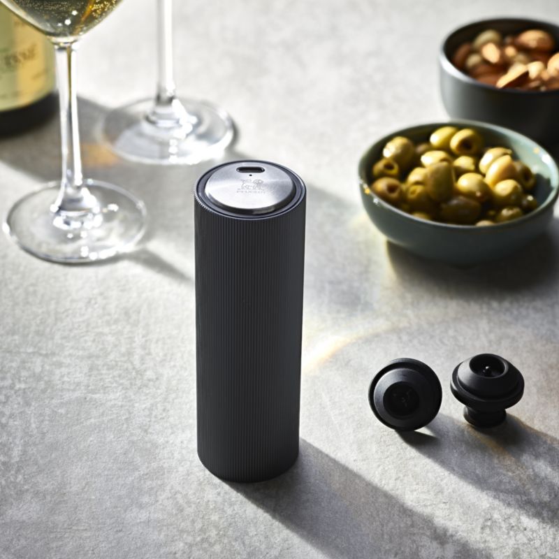 Peugeot Line Preserve Carbon Electric Wine Vacuum Pump - image 2 of 5