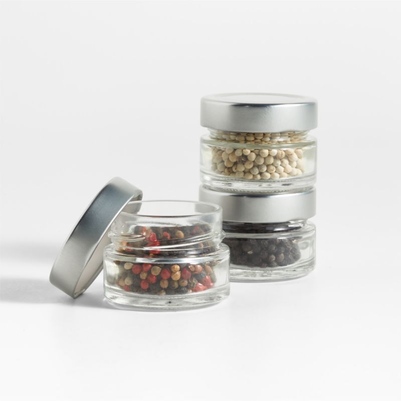 Peugeot Maestro Glass Pepper Storage Jars, Set of 3 - image 1 of 2