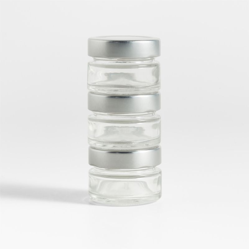 Peugeot Maestro Glass Pepper Storage Jars, Set of 3