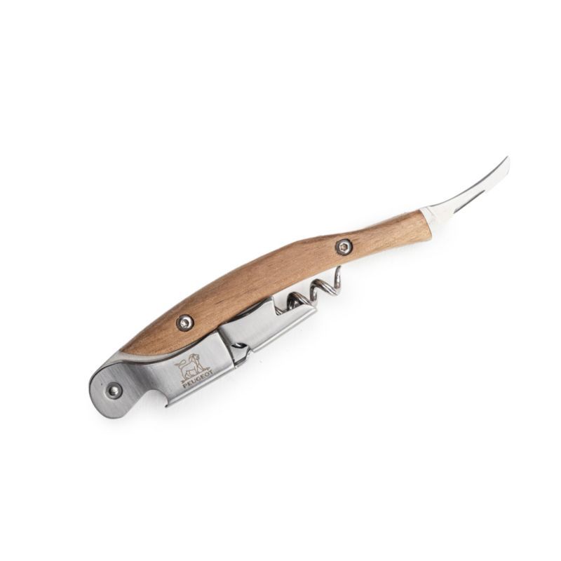 Peugeot Malbec Walnut Double Lever Corkscrew - image 4 of 6