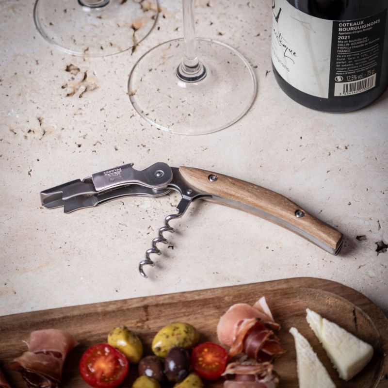 Peugeot Malbec Walnut Double Lever Corkscrew - image 2 of 6