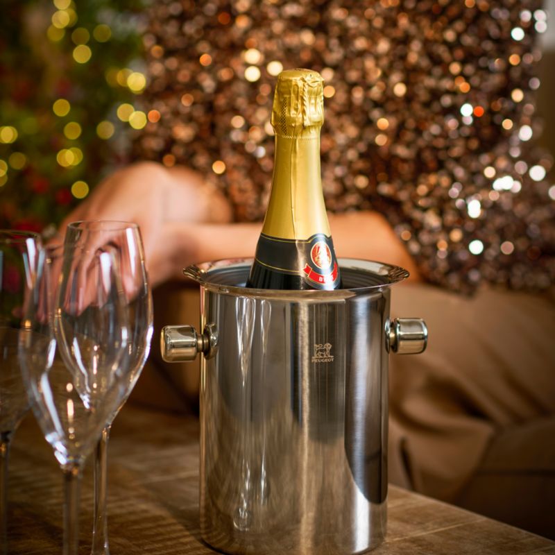 Peugeot Stainless Steel Champagne Cooling Bucket - image 1 of 3