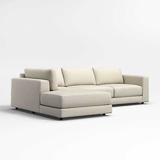 Peyton 2-Piece Left-Arm Bumper Sectional Sofa