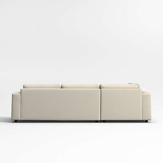 Peyton 2-Piece Left-Arm Bumper Sectional Sofa