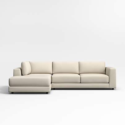 Peyton 2-Piece Left-Arm Bumper Sectional Sofa