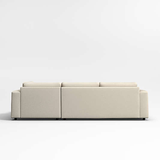 Peyton 2-Piece Right-Arm Bumper Sectional Sofa