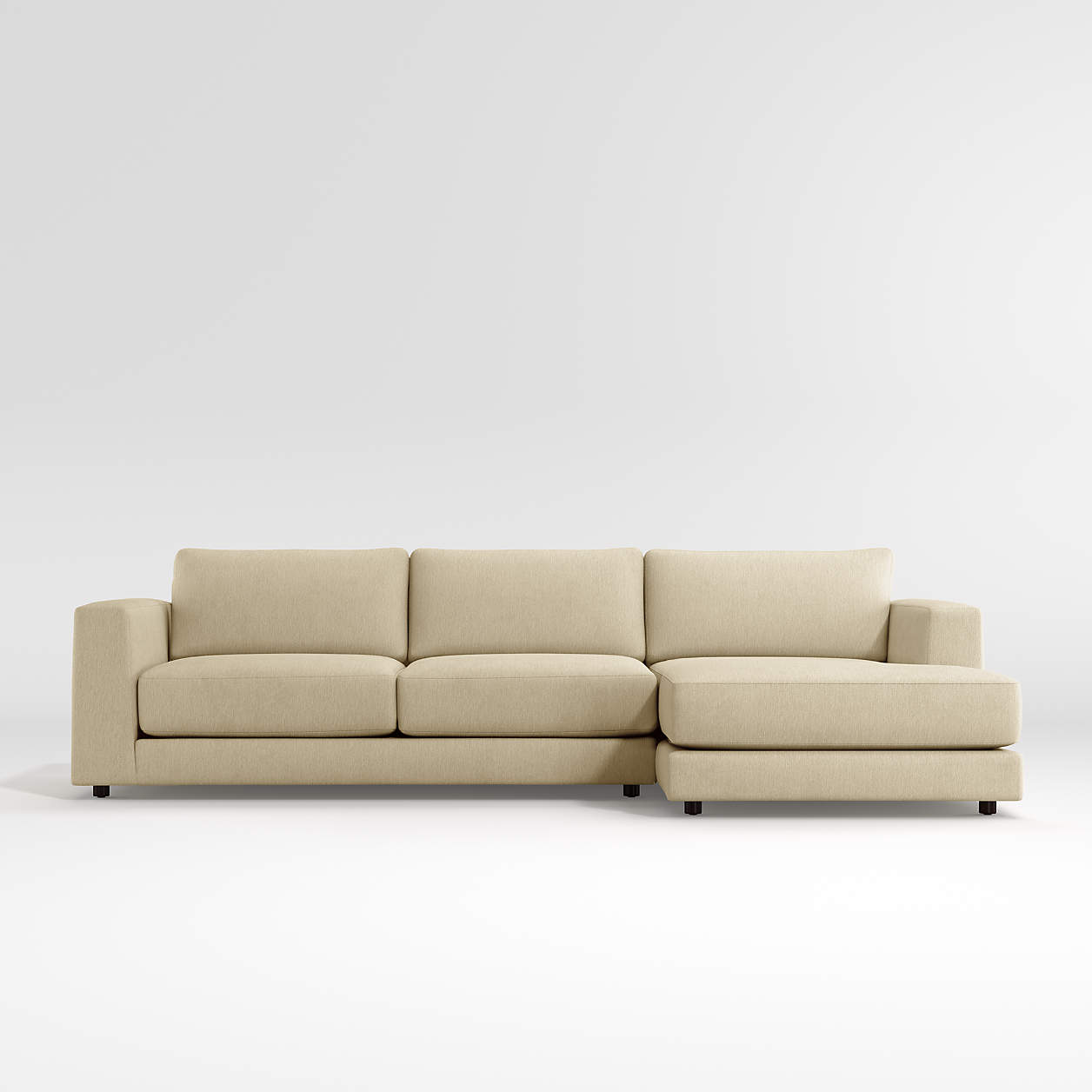 Peyton 2Piece Sectional Sofa + Reviews Crate & Barrel
