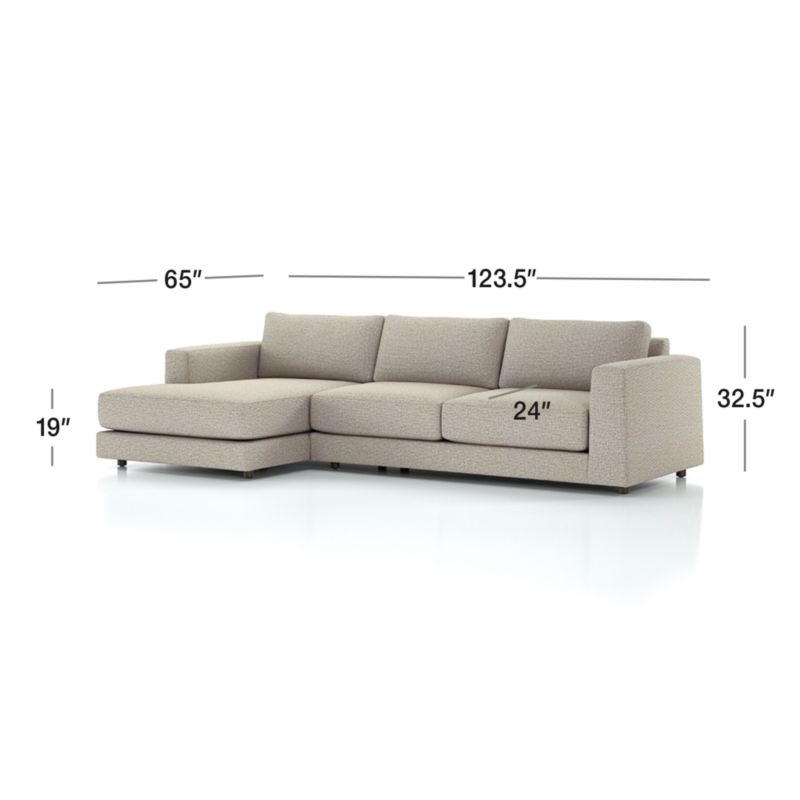 View Peyton 2-Piece Left Arm Chaise Sectional - image 3 of 9