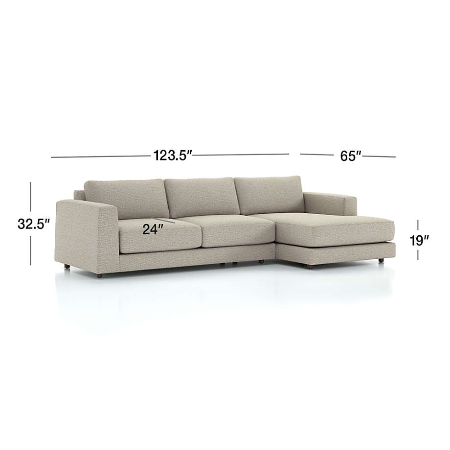 View Peyton 2-Piece Right Arm Chaise Sectional - image 2 of 10