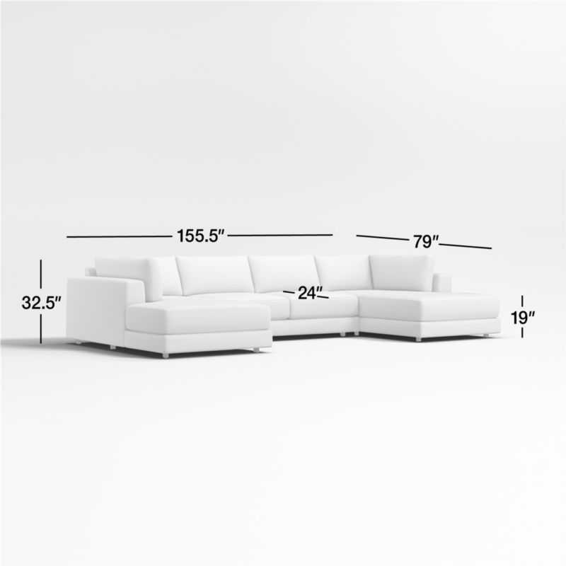 View Peyton 3-Piece Sectional Sofa - image 3 of 6