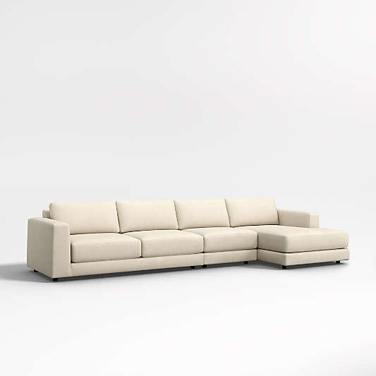 Peyton 3-Piece Right-Arm Chaise Sectional Sofa