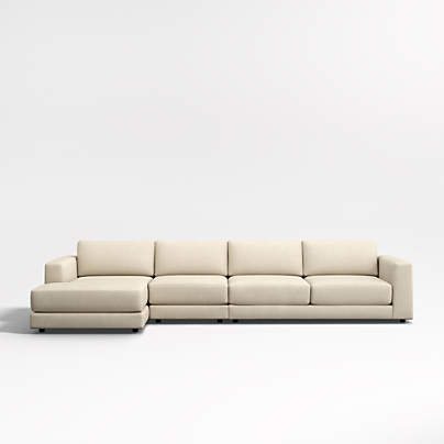 Peyton 3-Piece Left-Arm Chaise Sectional Sofa