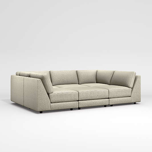 Peyton 6-Piece Pit Sectional Sofa