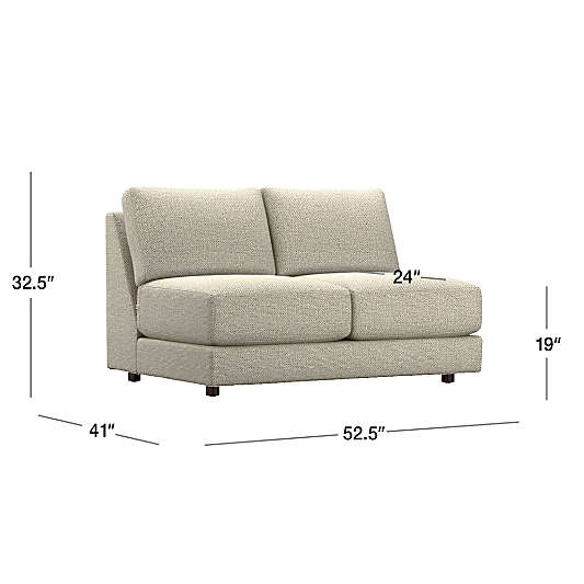 Peyton Armless Apartment Sofa