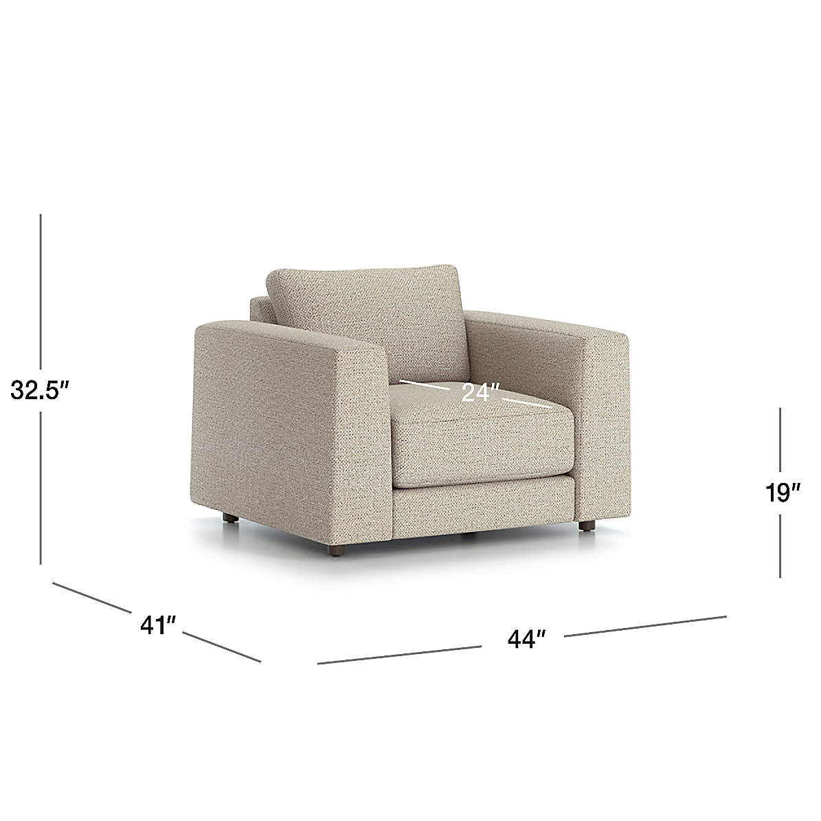 Peyton chair best sale crate and barrel