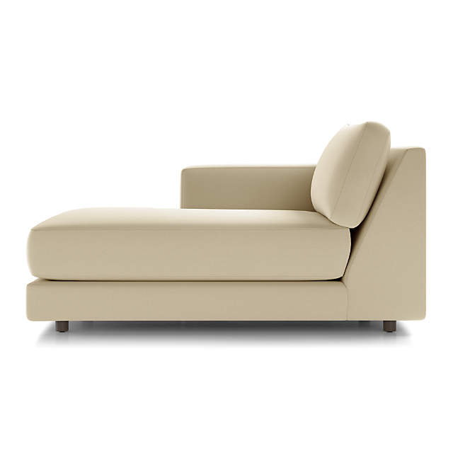 Peyton Left Arm Chaise Reviews Crate And Barrel