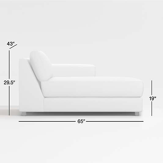 Peyton Right-Arm Storage Chaise