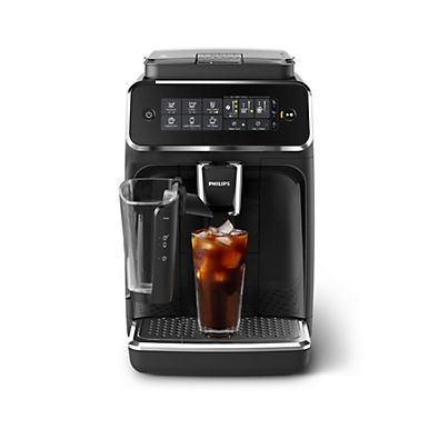 View Philips 3200 Series Fully-Automatic Espresso Machine with LatteGo + Iced Coffee Maker details