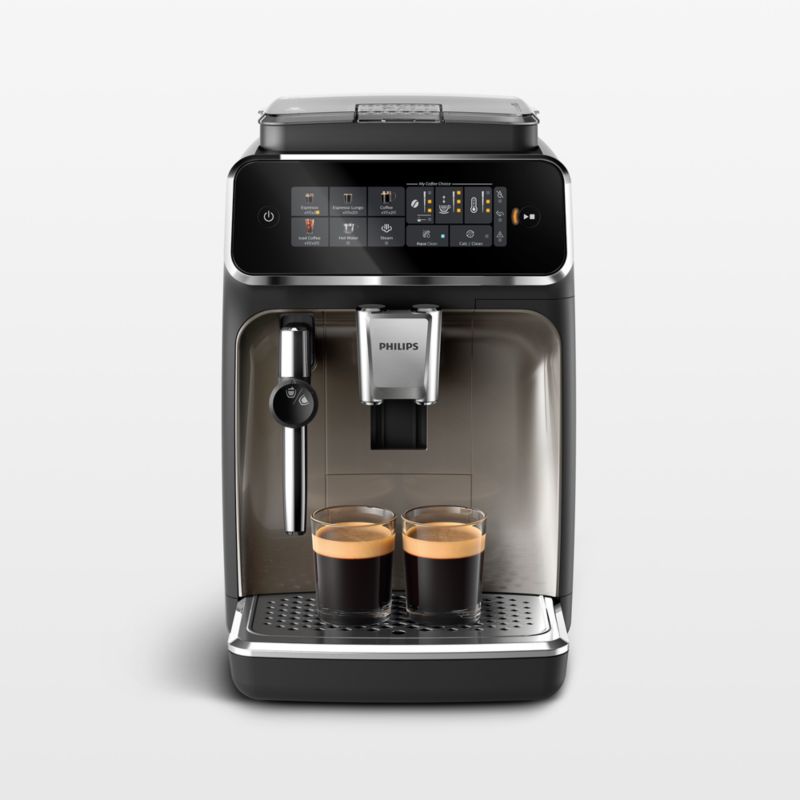 Philips 3300 Series Fully Automatic Espresso Machine with Classic Milk Frother Reviews Crate Barrel