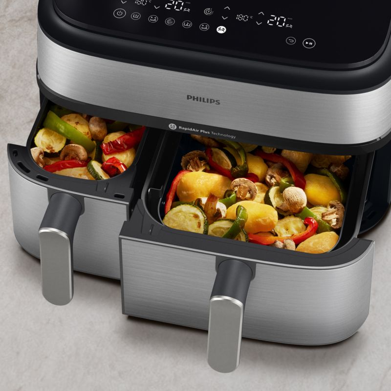 Philips 5000 Dual-Basket Air Fryer - image 5 of 7