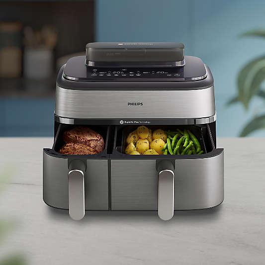 Philips 5000 Series Dual-Basket Airfryer with Steam