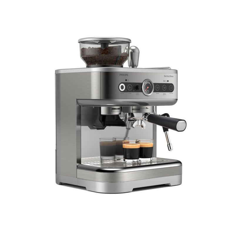 Philips BaristaBrew Dual Bean Hopper Espresso Machine in Stainless Steel - image 12 of 13